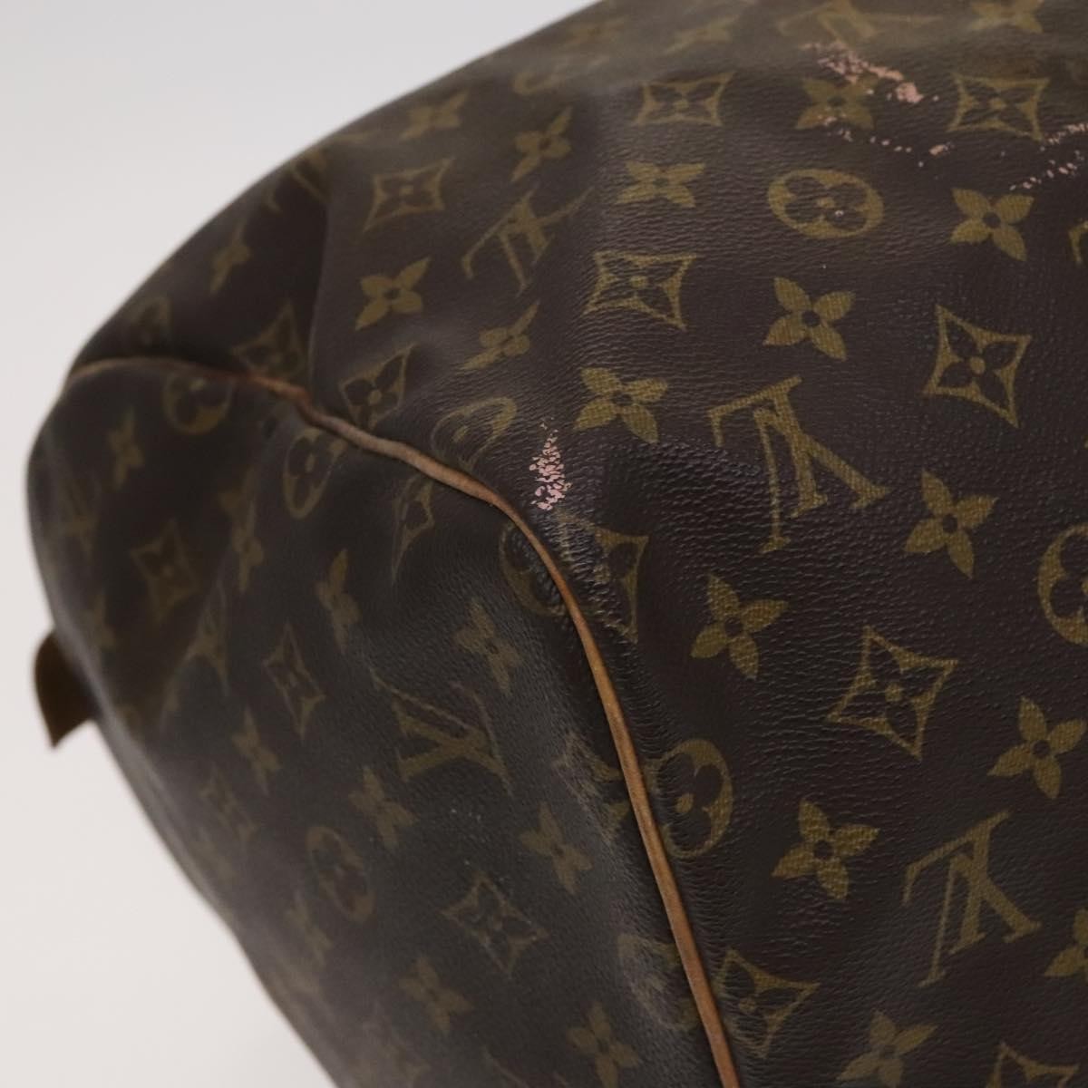 Louis Vuitton Keepall Monogram Canvas Brown Canvas Travel Bag Bag (Pre-Owned)
