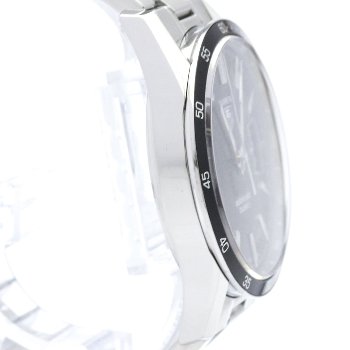 Tag Heuer Carrera Calibre 5 Day-Date Automatic Stainless Steel Watch (Pre-Owned)