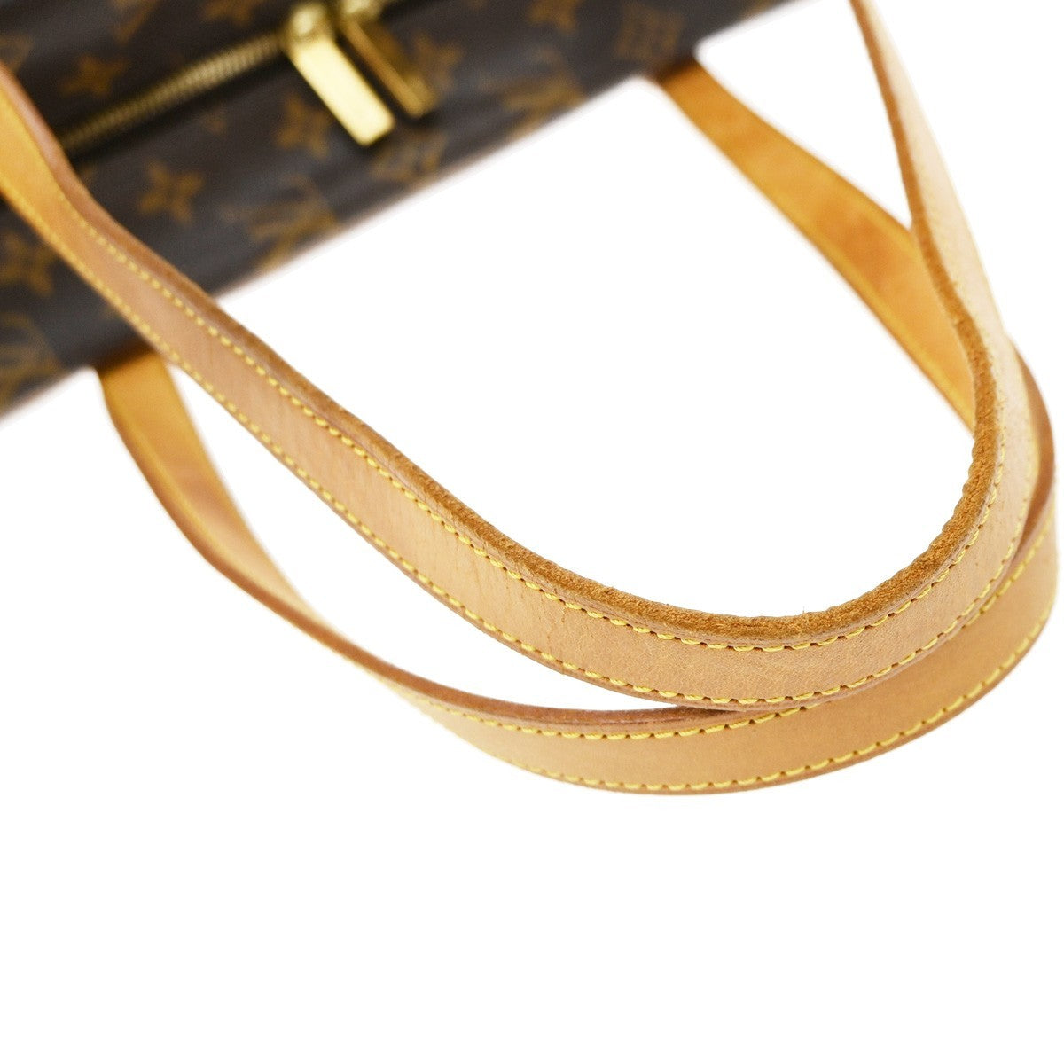 Louis Vuitton Cite Monogram Canvas Brown Canvas Handbag (Pre-Owned)