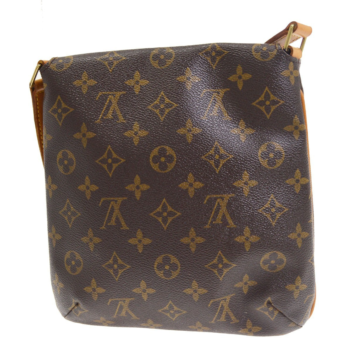 Louis Vuitton Musette Salsa Monogram Canvas Brown Canvas Shoulder Bag Bag (Pre-Owned)