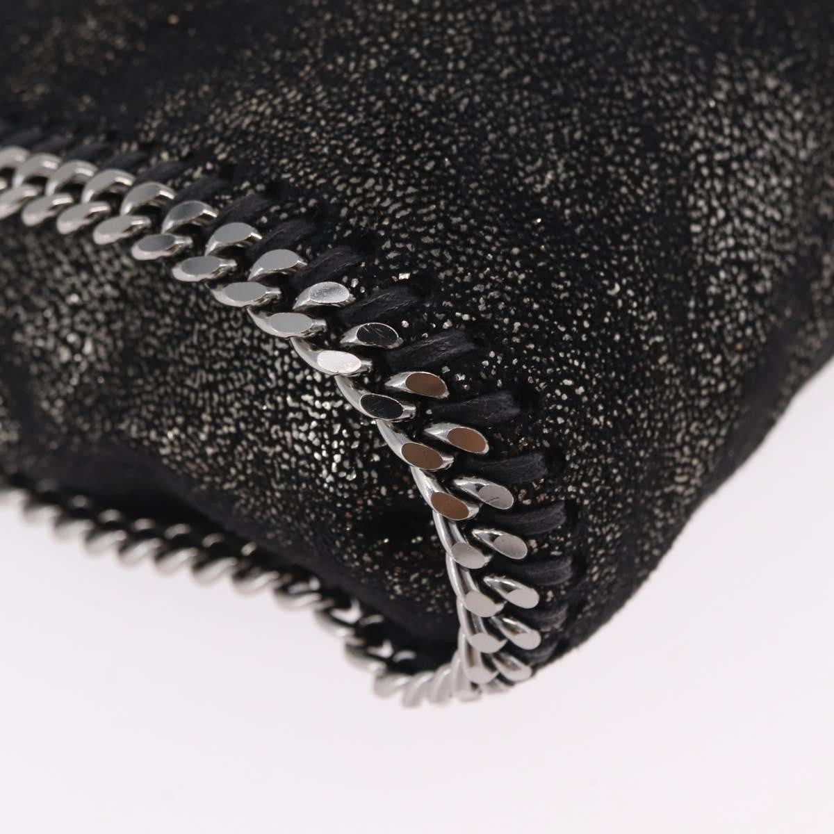Stella Mccartney Falabella Faux Leather Black Polyester Tote Bag Bag (Pre-Owned)