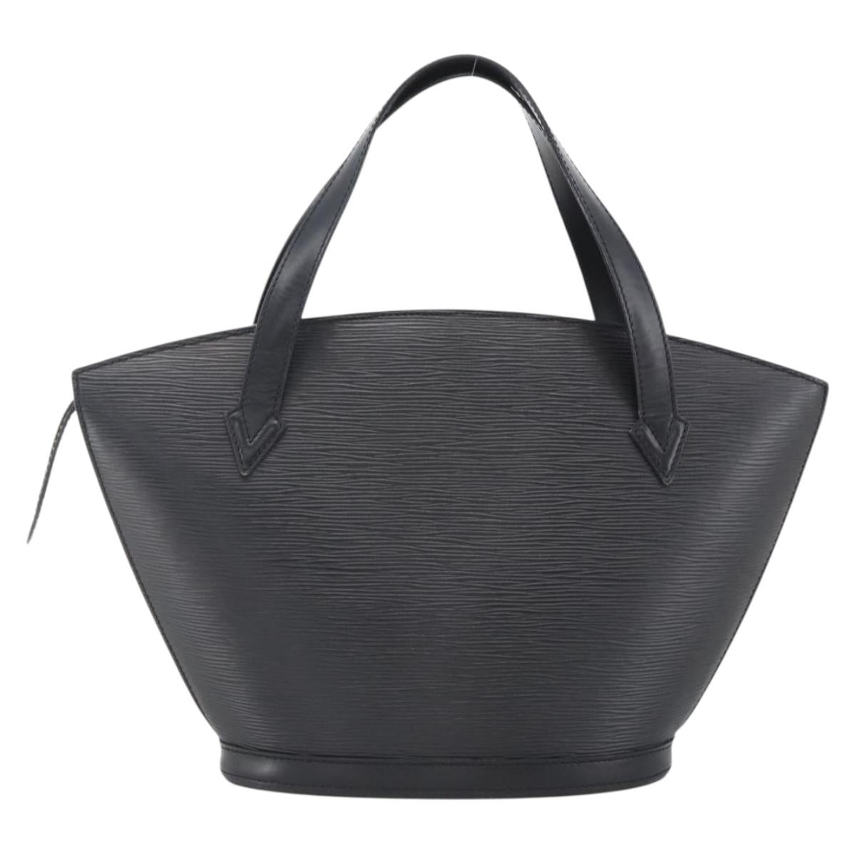 Louis Vuitton Saint Jacques Nm Epi Leather Black Leather Handbag (Pre-Owned)