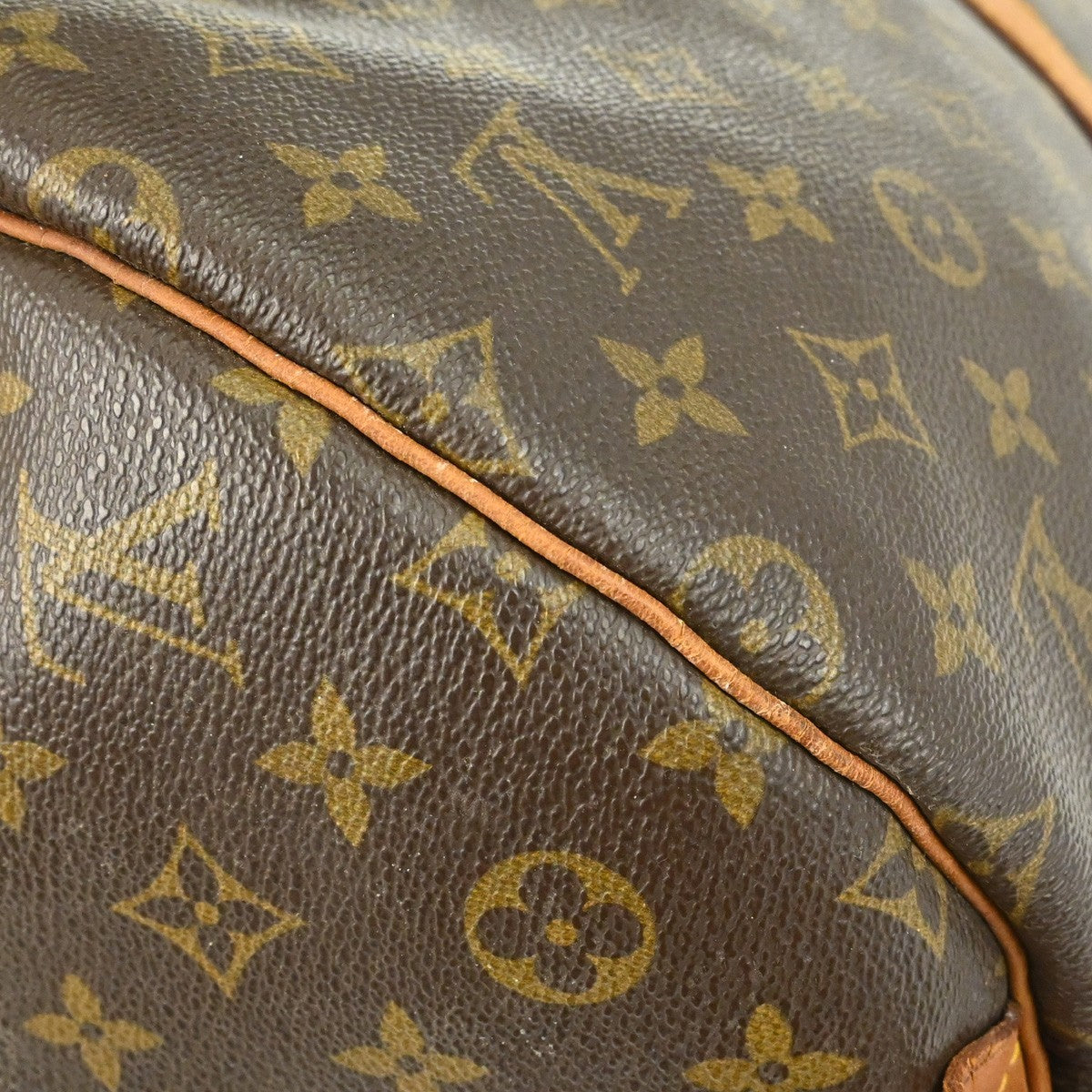 Louis Vuitton Keepall Monogram Canvas Brown Canvas Travel Bag Bag (Pre-Owned)