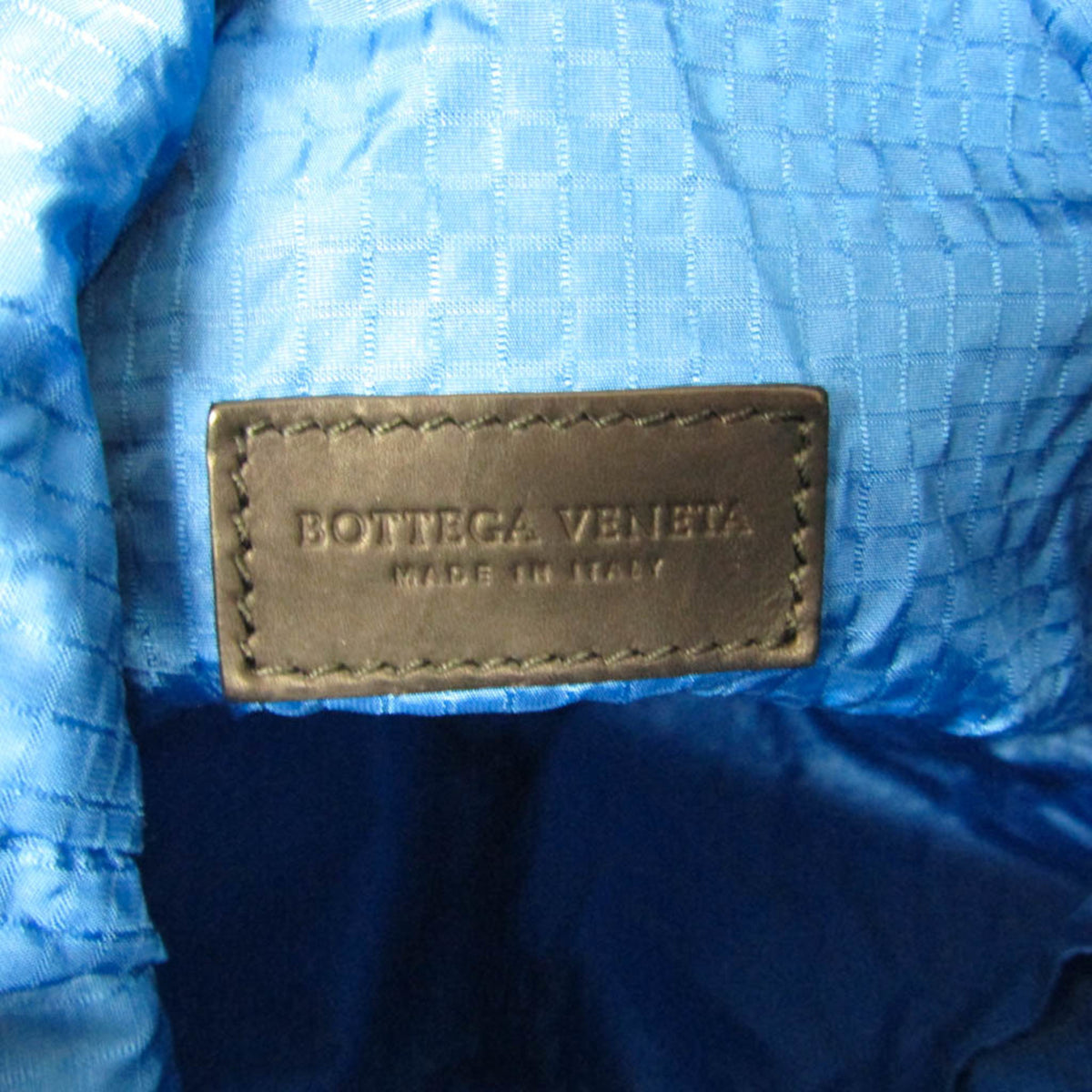 Bottega Veneta Paper Touch Bucket Nylon With Mesh Black Nylon Shoulder Bag Bag (Pre-Owned)