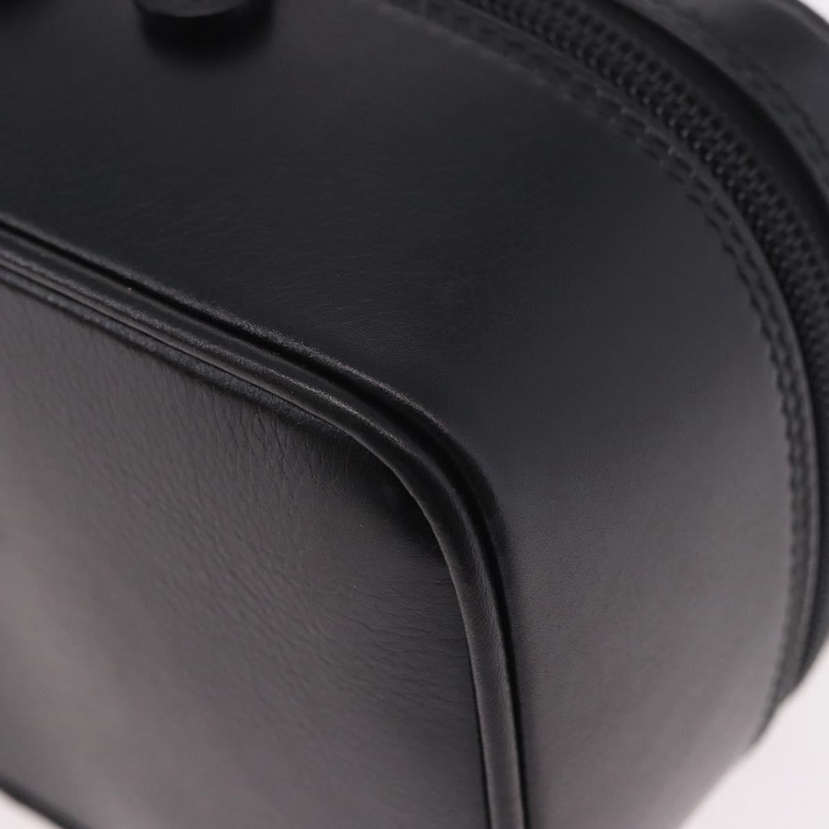Gucci Horsebit Vanity Leather Black Leather Toiletry Case Accessory (Pre-Owned)