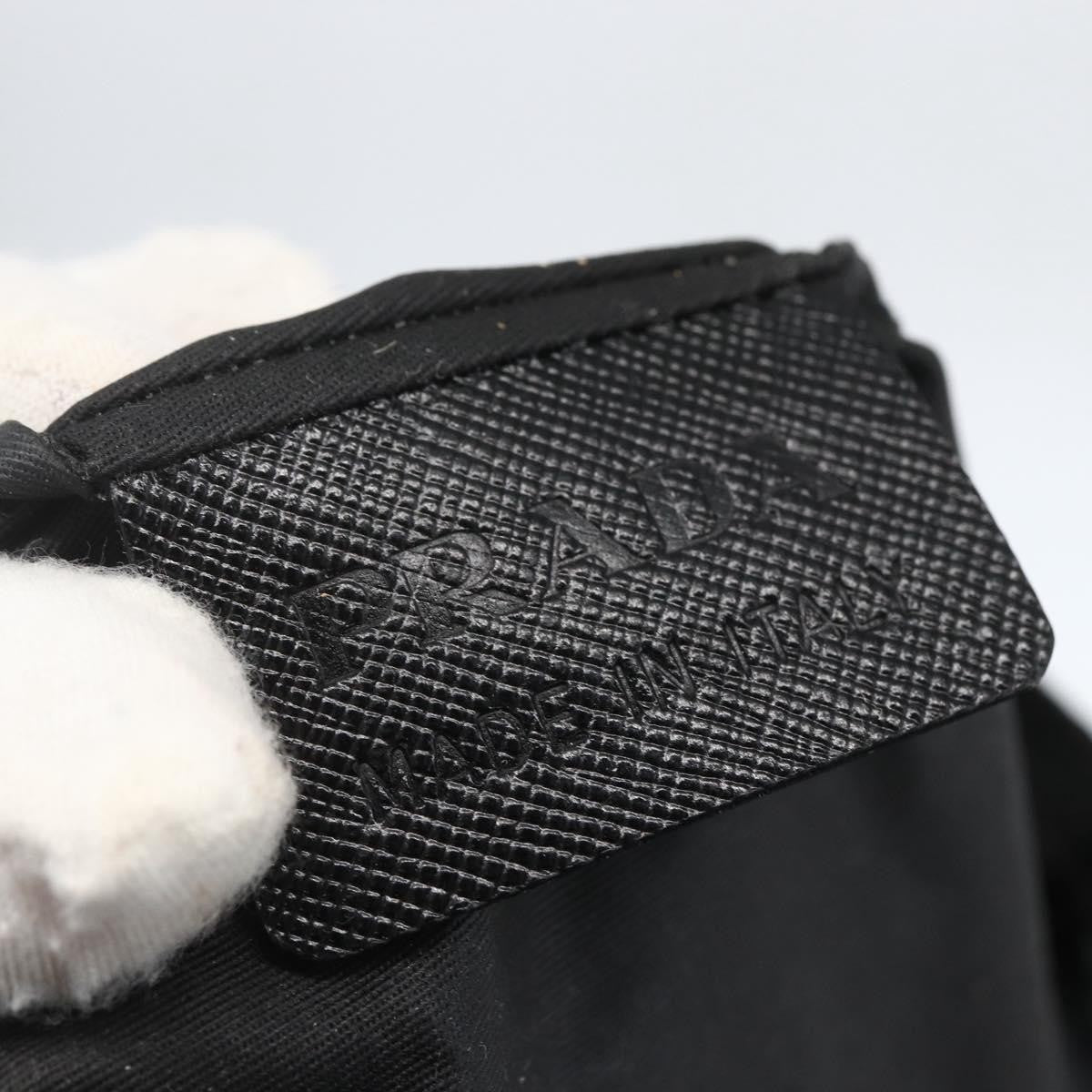 Prada Vintage Tote Tessuto Black Nylon Tote Bag Bag (Pre-Owned)