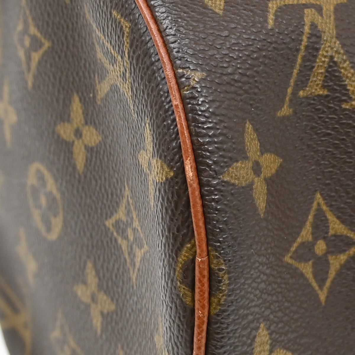 Louis Vuitton Papillon Monogram Canvas Brown Canvas Handbag (Pre-Owned)