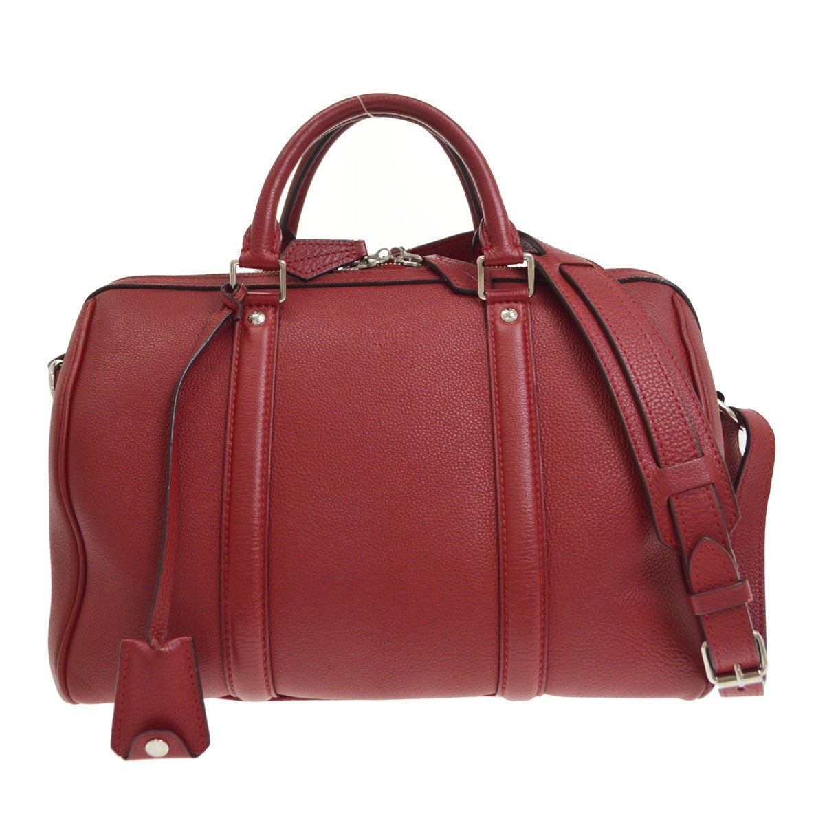 Louis Vuitton Sofia Coppola Sc Leather Red Leather Handbag (Pre-Owned)