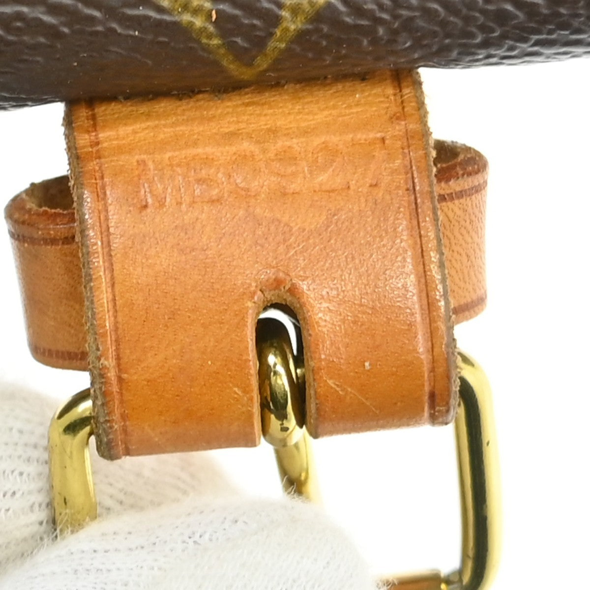 Louis Vuitton Saumur Monogram Canvas Brown Canvas Handbag (Pre-Owned)
