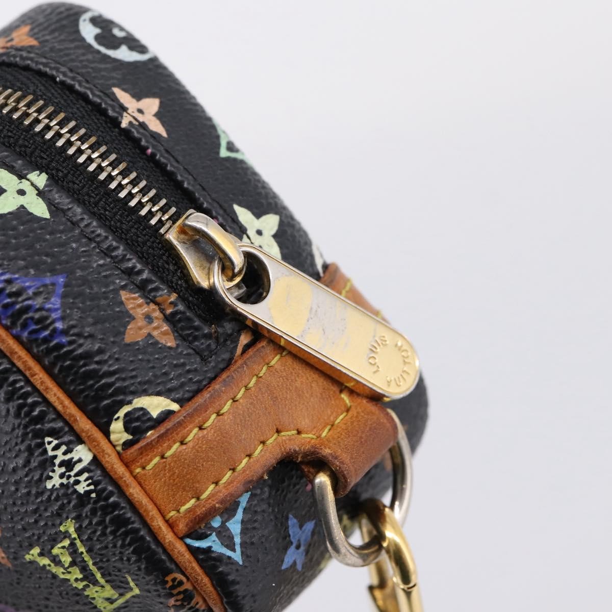Louis Vuitton Wapity Trousse Monogram Multicolor Black Canvas Clutche & Pouche Bag (Pre-Owned)