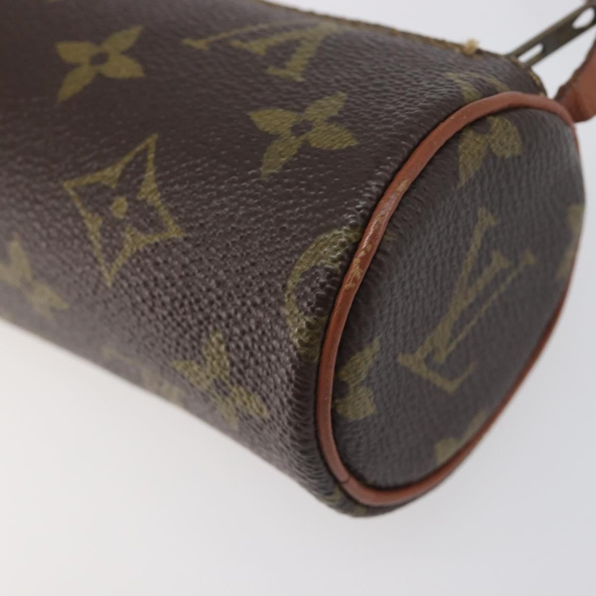 Louis Vuitton Papillon Pochette Monogram Canvas Brown Canvas Clutche & Pouche Bag (Pre-Owned)
