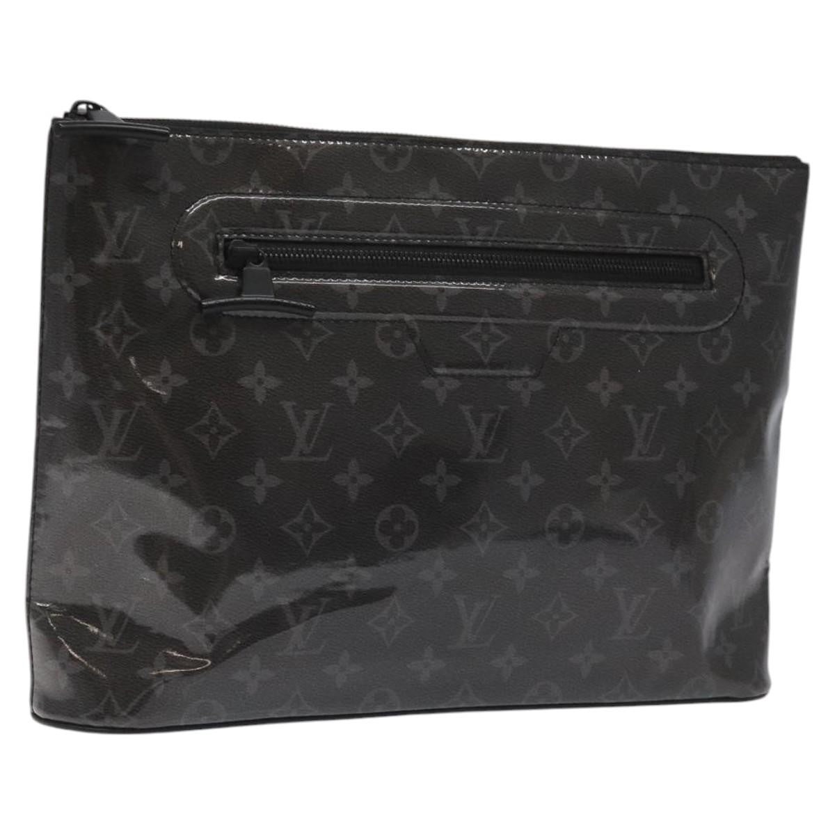 Louis Vuitton Pochette Cosmos Limited Edition Monogram Glaze Canvas Black Canvas Clutche & Pouche Bag (Pre-Owned)