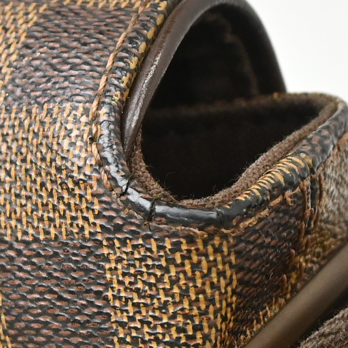 Louis Vuitton Brooklyn Damier Ebene Brown Canvas Shoulder Bag Bag (Pre-Owned)