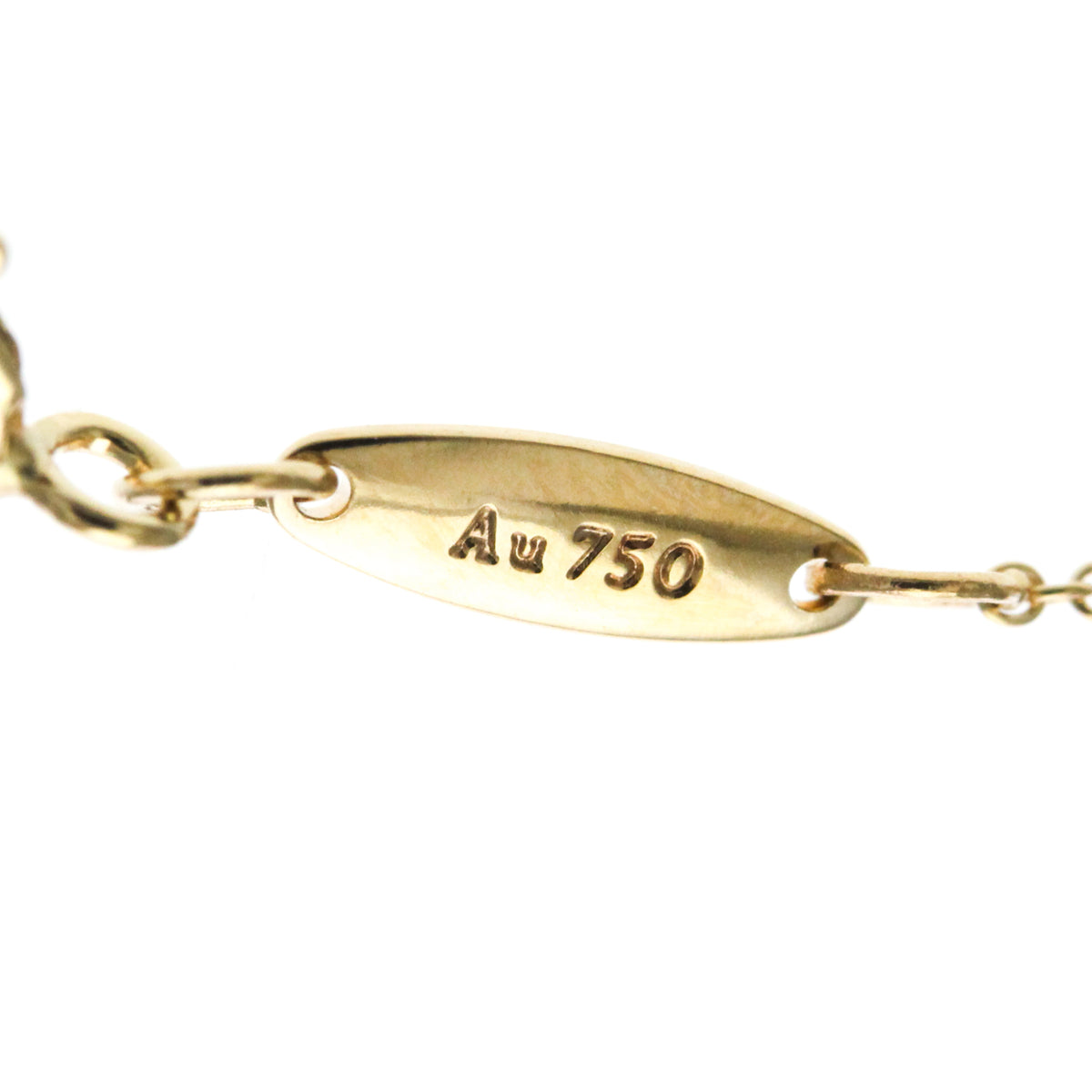 Tiffany & Co. Elsa Peretti Bean Pendant 18K Rose Gold Gold Pink_Gold Necklace Jewelry (Pre-Owned)