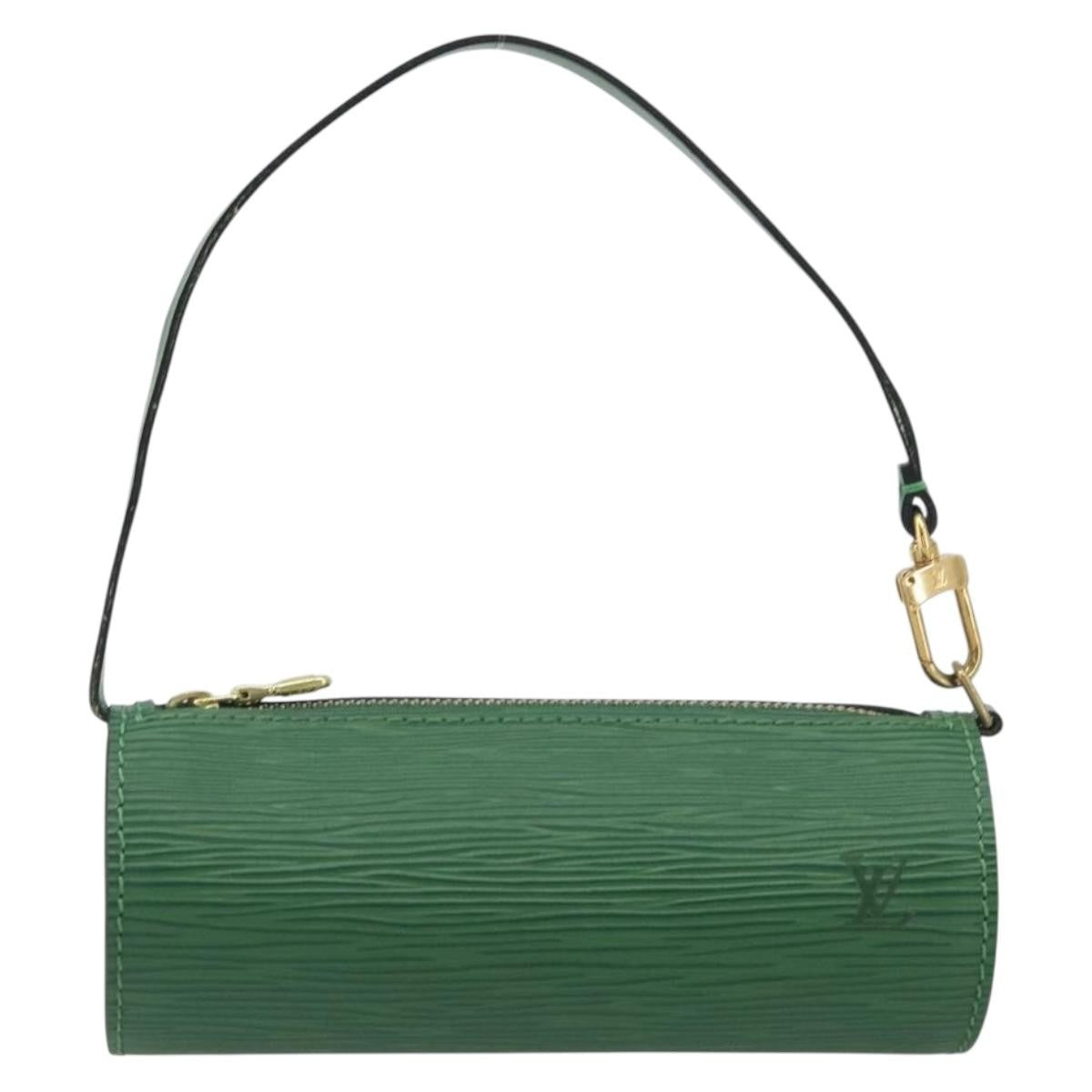 Louis Vuitton Soufflot Pochette Epi Leather Green Leather Clutche & Pouche Bag (Pre-Owned)