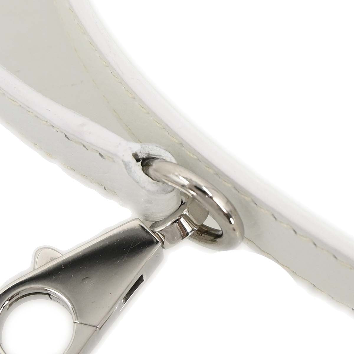Hermes Kelly White Epsom With Palladium Hardware White Leather Handbag (Pre-Owned)
