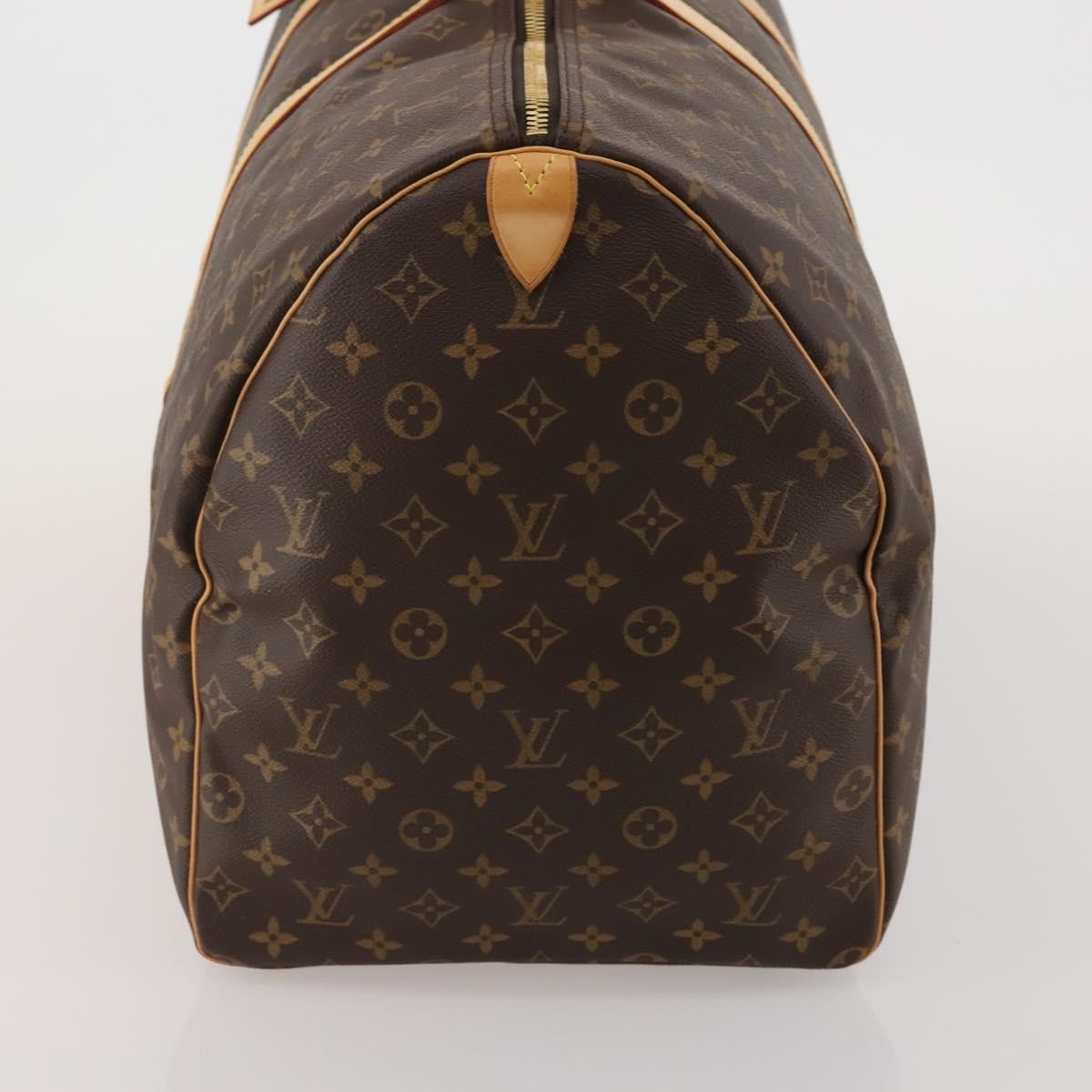 Louis Vuitton Keepall Monogram Canvas Brown Canvas Travel Bag Bag (Pre-Owned)