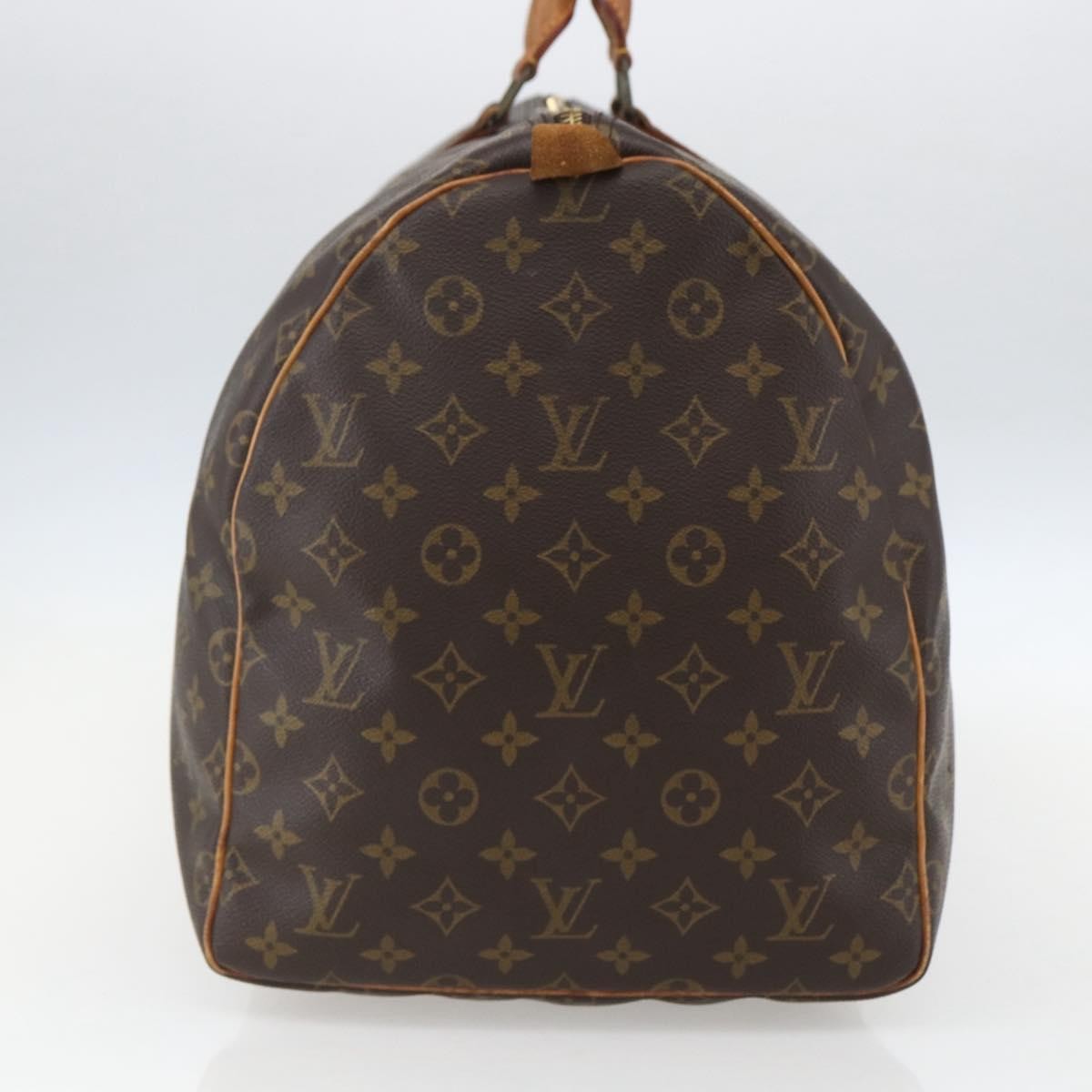 Louis Vuitton Keepall Monogram Canvas Brown Canvas Travel Bag Bag (Pre-Owned)