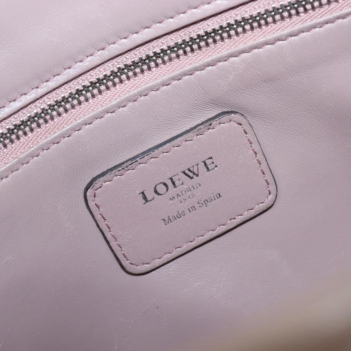 Loewe Amazona Leather Pink Leather Handbag (Pre-Owned)