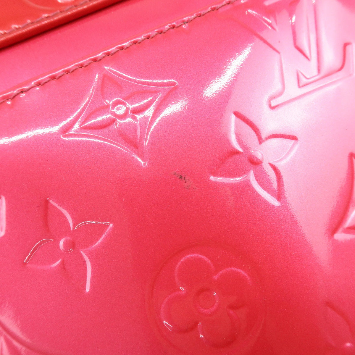 Louis Vuitton Sullivan Monogram Vernis Pink Patent_Leather Shoulder Bag Bag (Pre-Owned)