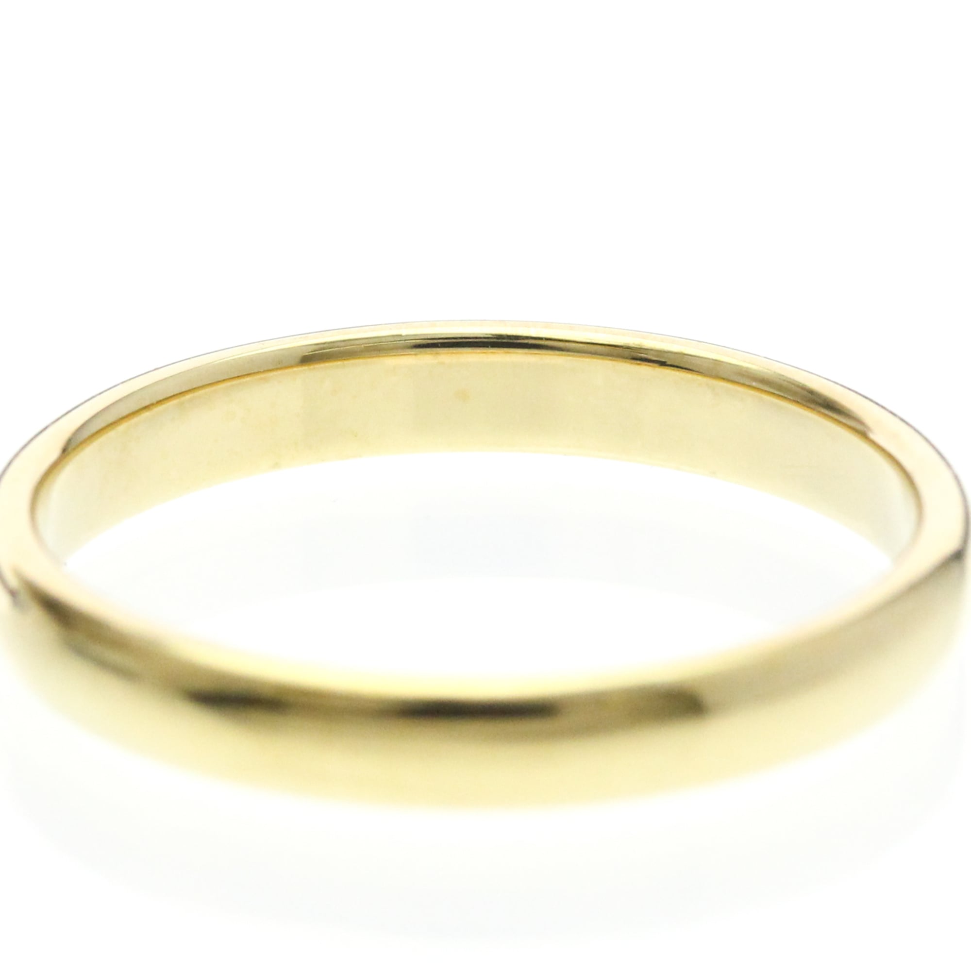 Tiffany & Co. Classic Wedding Band 18K Yellow Gold Gold Yellow_Gold Ring Jewelry (Pre-Owned)