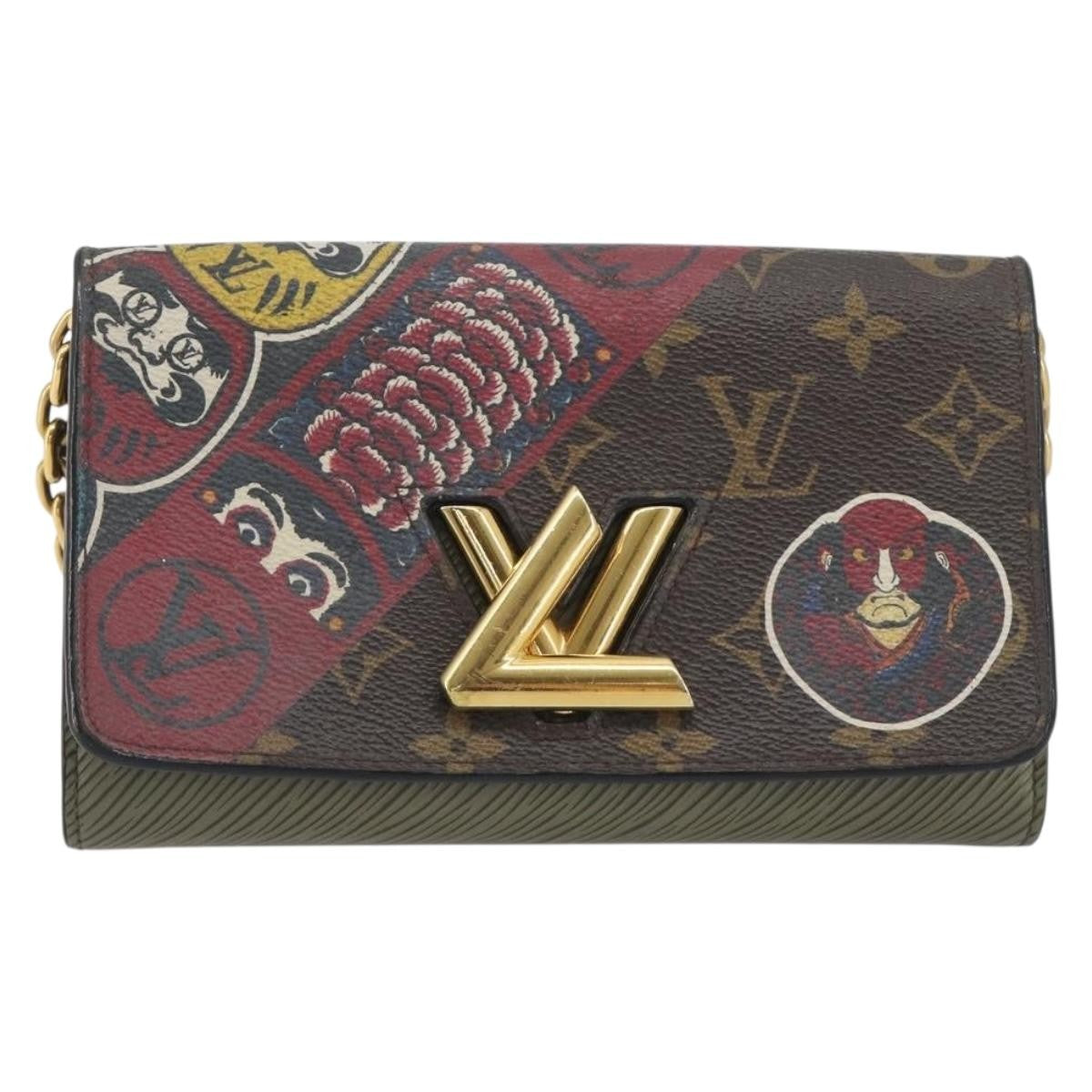 Louis Vuitton Twist Monogram Leather Multicolour Canvas Clutche & Pouche Bag (Pre-Owned)