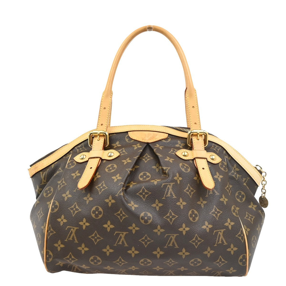 Louis Vuitton Tivoli Monogram Canvas Brown Canvas Handbag (Pre-Owned)