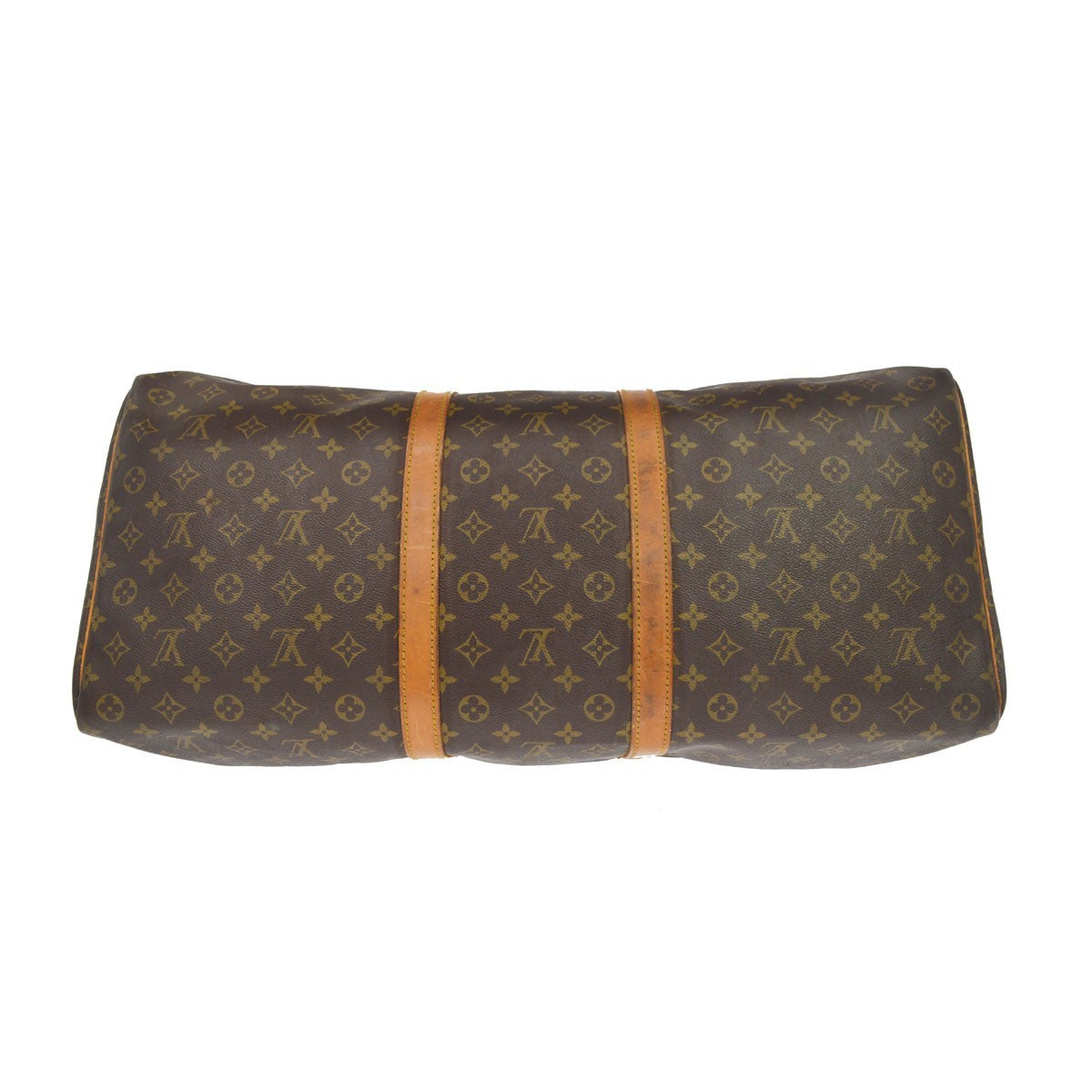Louis Vuitton Keepall Monogram Multicolor Brown Canvas Travel Bag Bag (Pre-Owned)