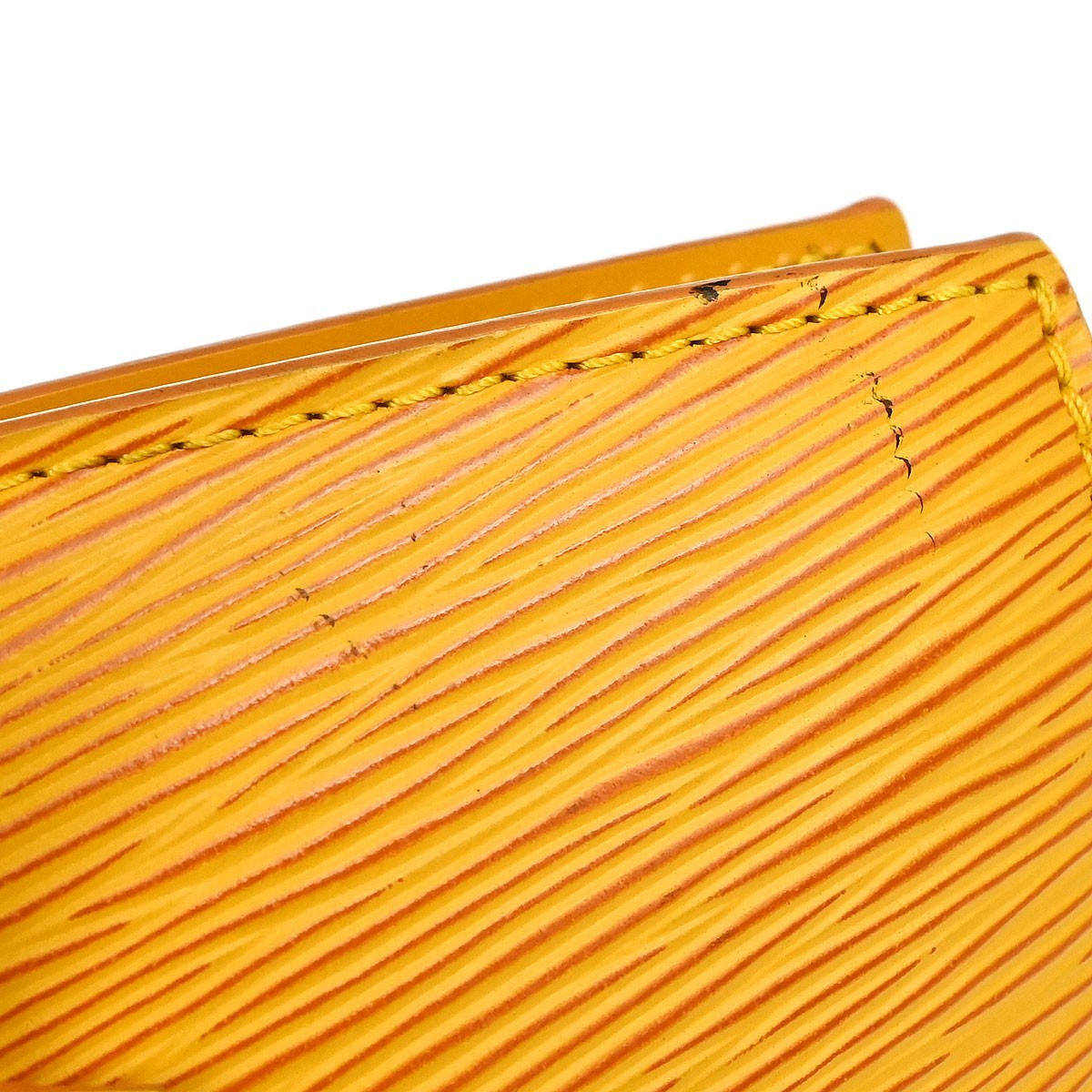 Louis Vuitton Saint Jacques Epi Leather Yellow Leather Shoulder Bag Bag (Pre-Owned)
