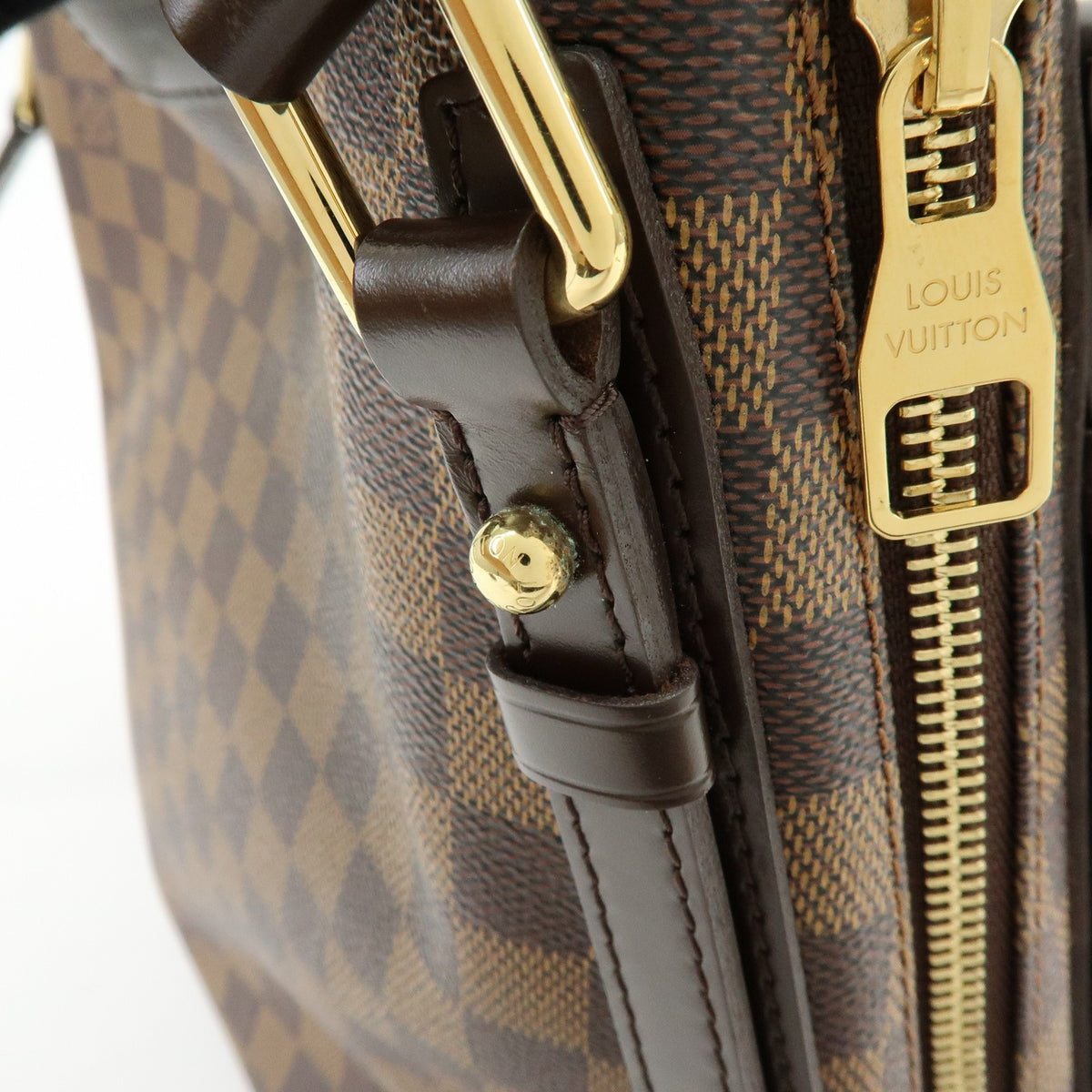 Louis Vuitton Cabas Rivington Damier Brown Canvas Tote Bag Bag (Pre-Owned)