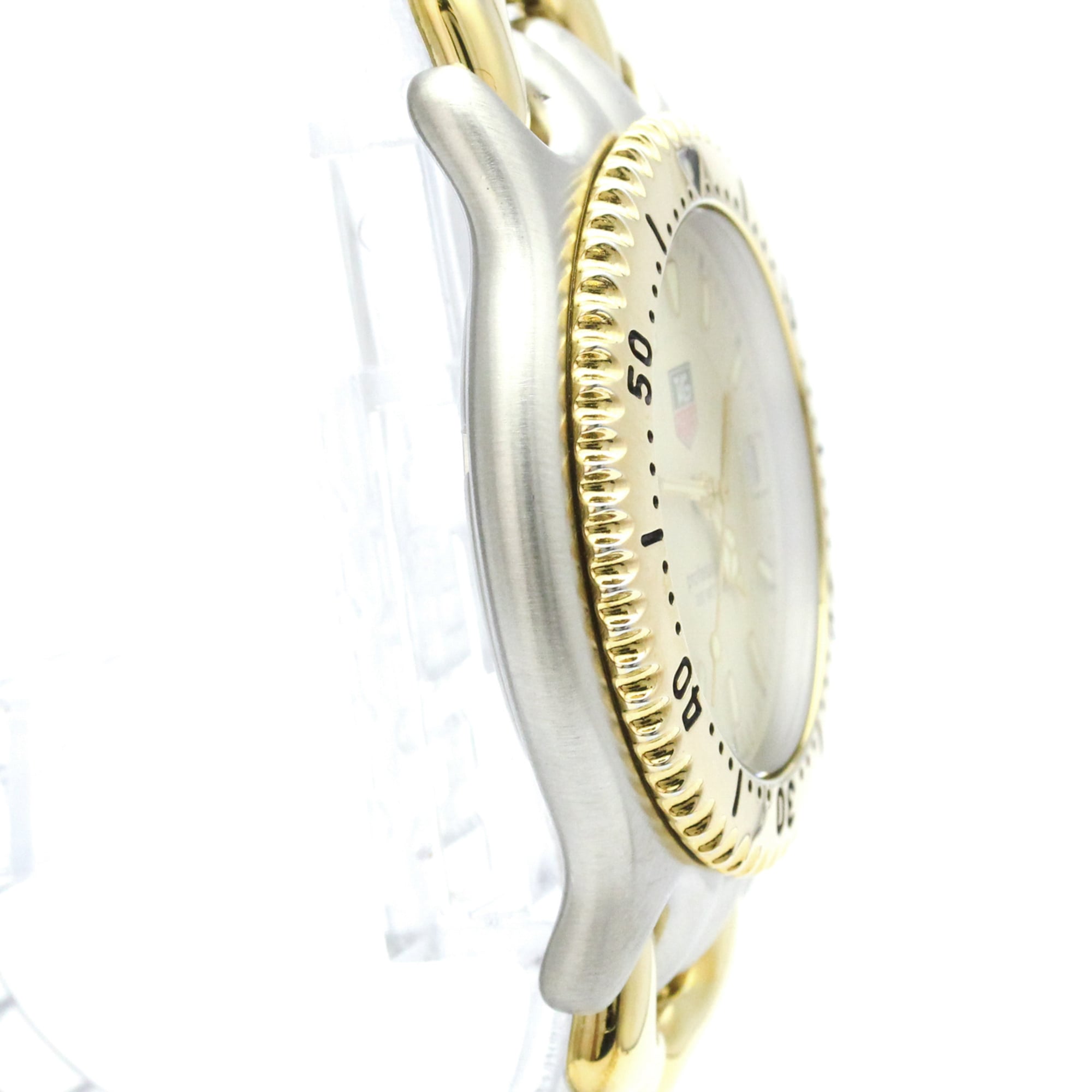 Tag Heuer Sel Professional 200M Quartz Stainless Steel And Gold Plated Watch (Pre-Owned)