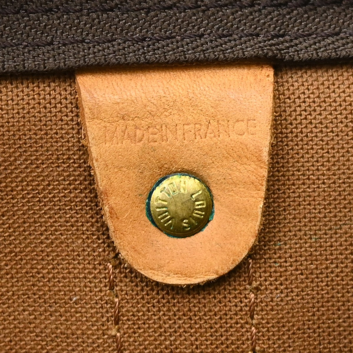 Louis Vuitton Keepall Monogram Canvas Brown Canvas Travel Bag Bag (Pre-Owned)