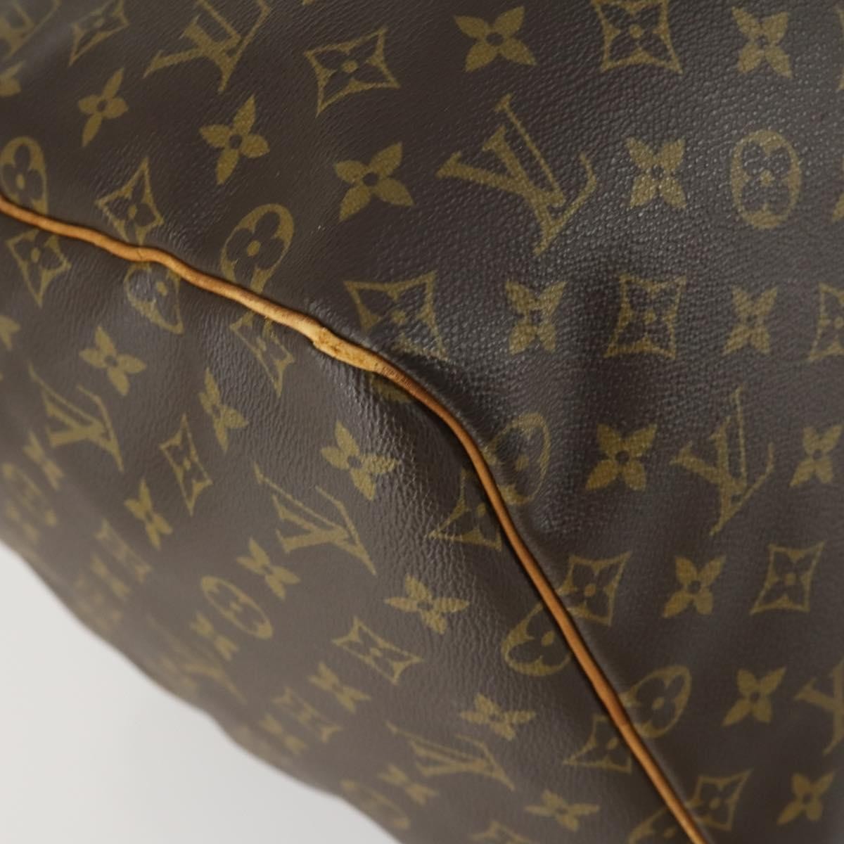 Louis Vuitton Keepall Monogram Canvas Brown Canvas Travel Bag Bag (Pre-Owned)