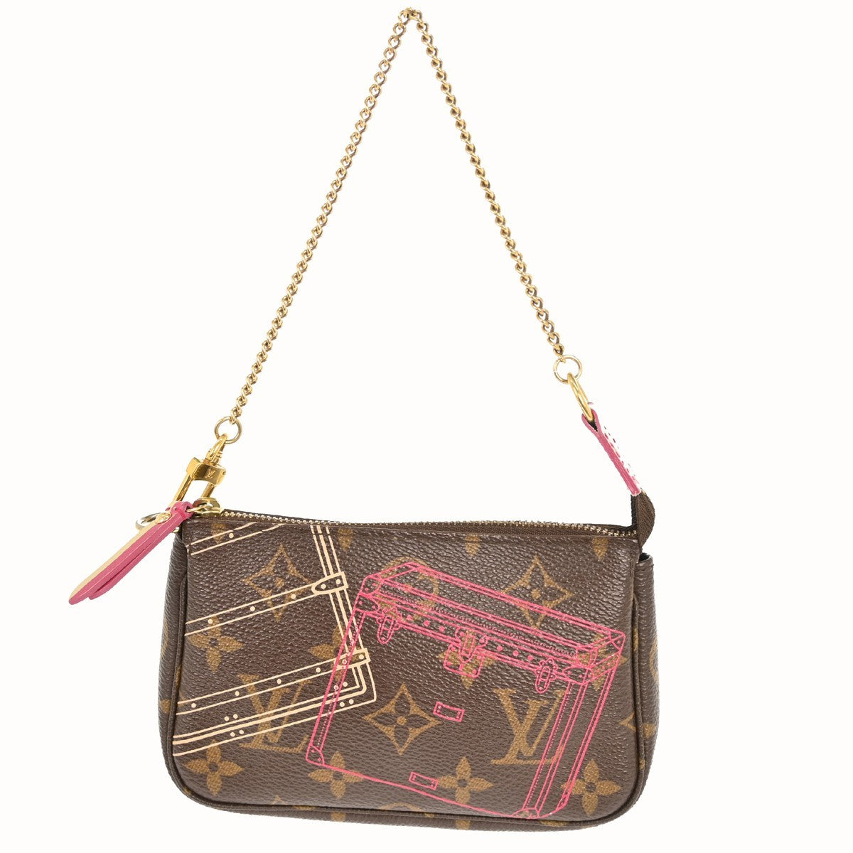 Louis Vuitton Pochette Accessoires Limited Edition Monogram Canvas Brown Canvas Clutche & Pouche Bag (Pre-Owned)