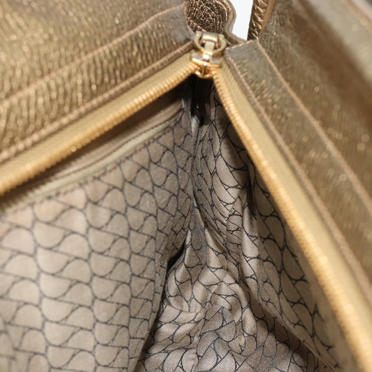 Cartier Chain Ladonia Shoulder Leather Gold Suede Tote Bag Bag (Pre-Owned)