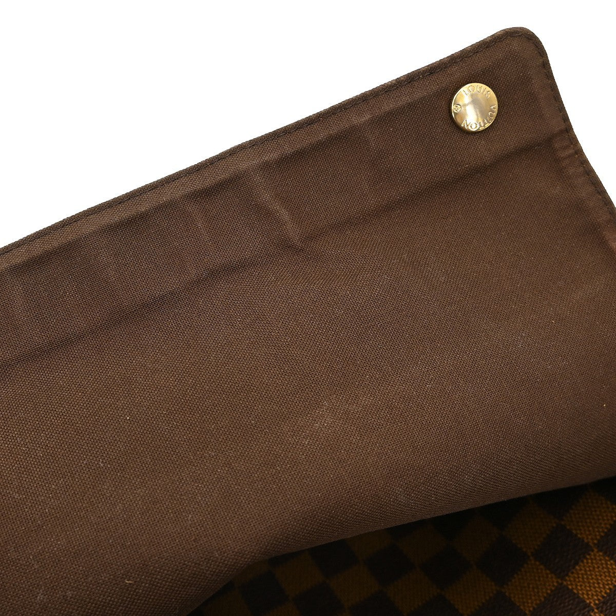 Louis Vuitton Naviglio Damier Brown Canvas Shoulder Bag Bag (Pre-Owned)
