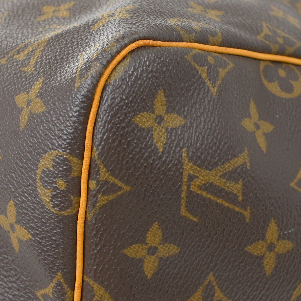 Louis Vuitton Keepall Bandouliere Monogram Canvas Brown Canvas Travel Bag Bag (Pre-Owned)