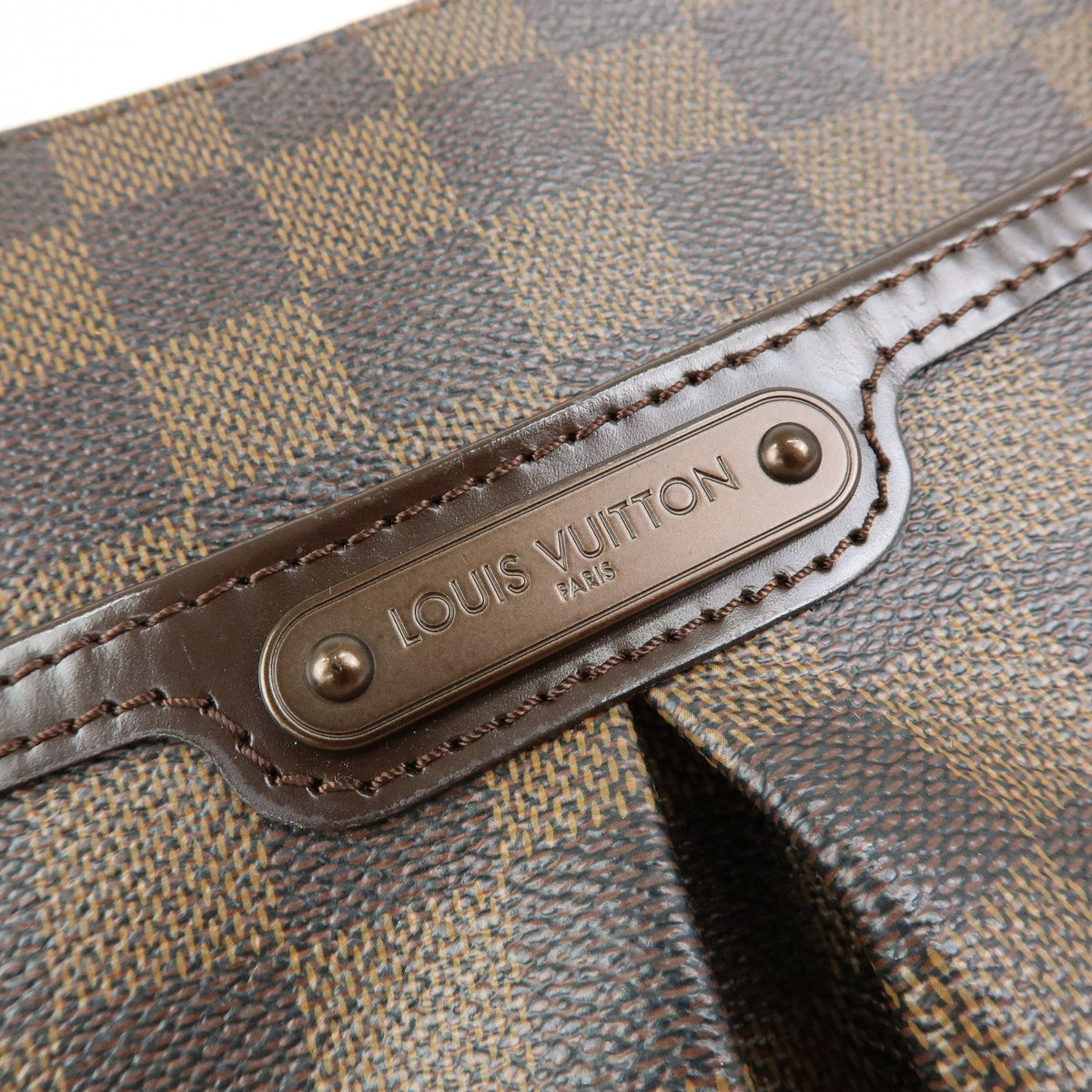 Louis Vuitton Bloomsbury Damier Brown Canvas Shoulder Bag Bag (Pre-Owned)