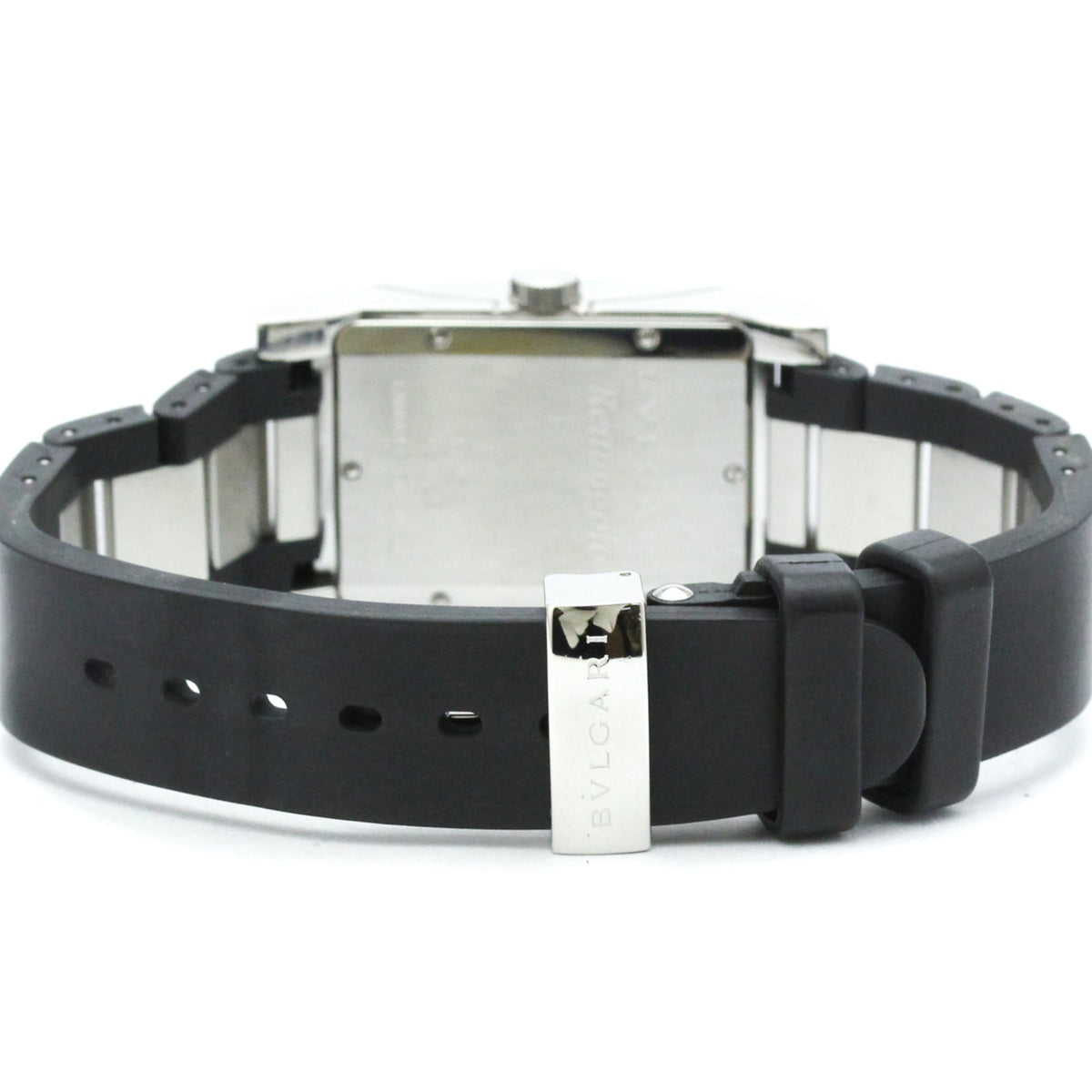 Bvlgari Rettangolo Automatic Stainless Steel Watch (Pre-Owned)