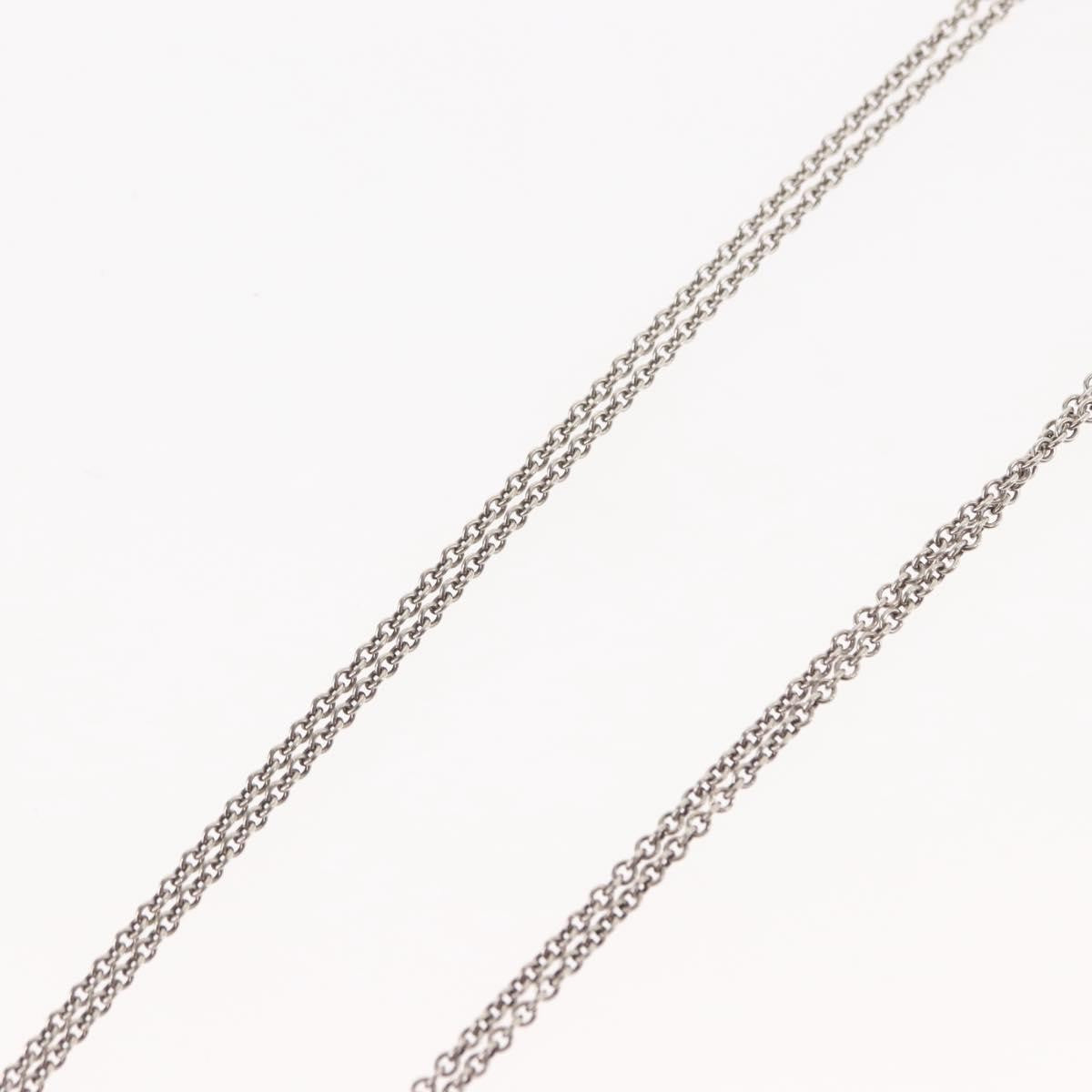 Tiffany & Co. Infinity Double Chain Pendant Silver Silver Silver Jewelry (Pre-Owned)