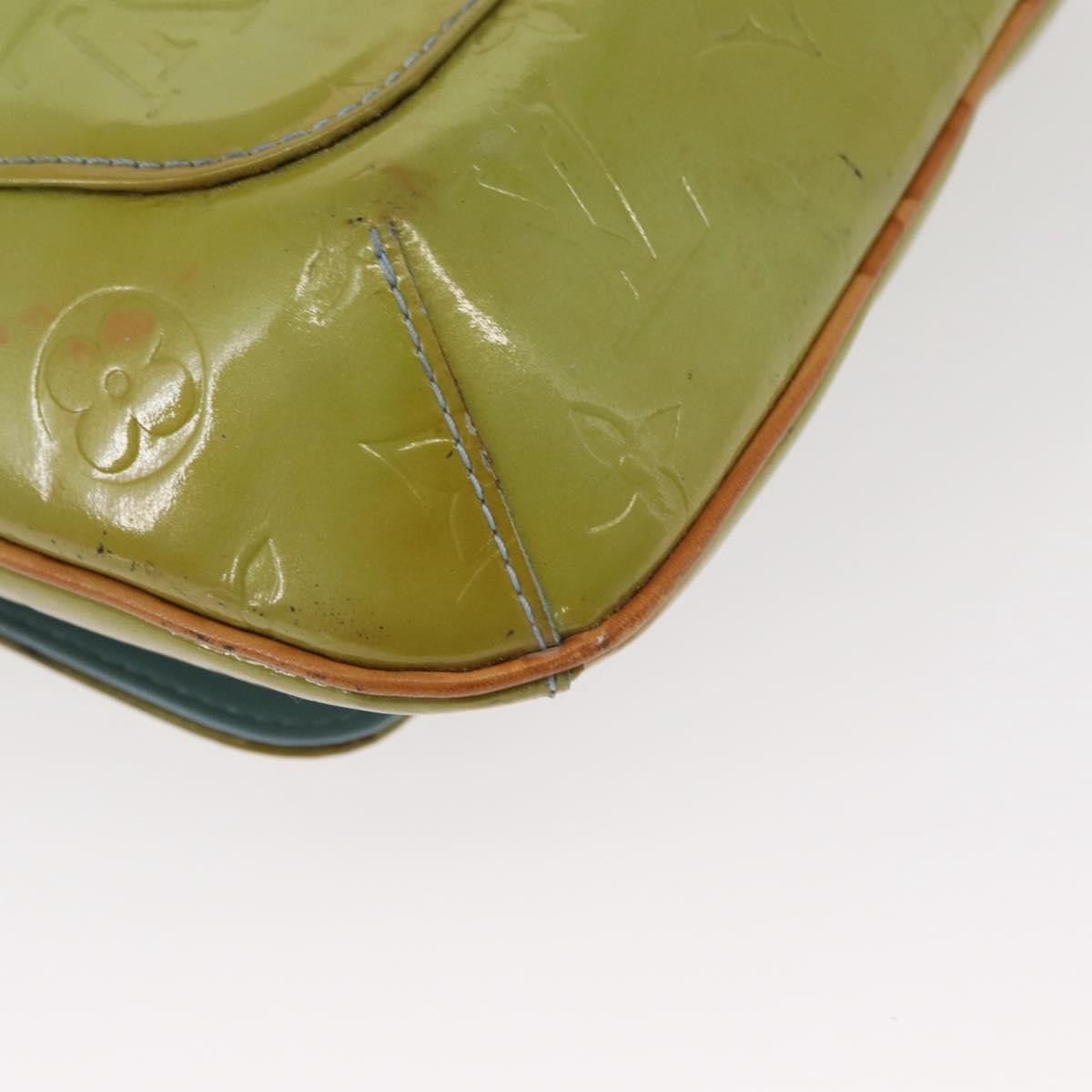 Louis Vuitton Thompson Street Monogram Vernis Blue Patent_Leather Shoulder Bag Bag (Pre-Owned)