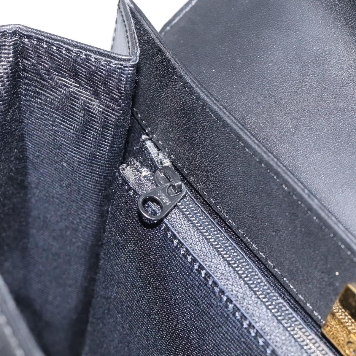 Givenchy Handbag Leather Black Leather Handbag (Pre-Owned)