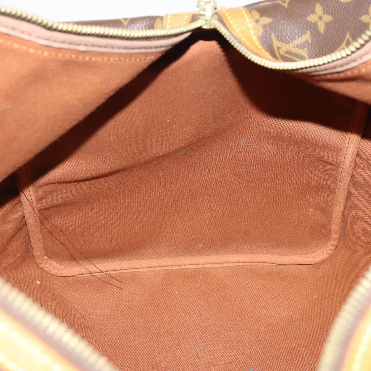Louis Vuitton Sac Souple Monogram Brown Canvas Handbag (Pre-Owned)