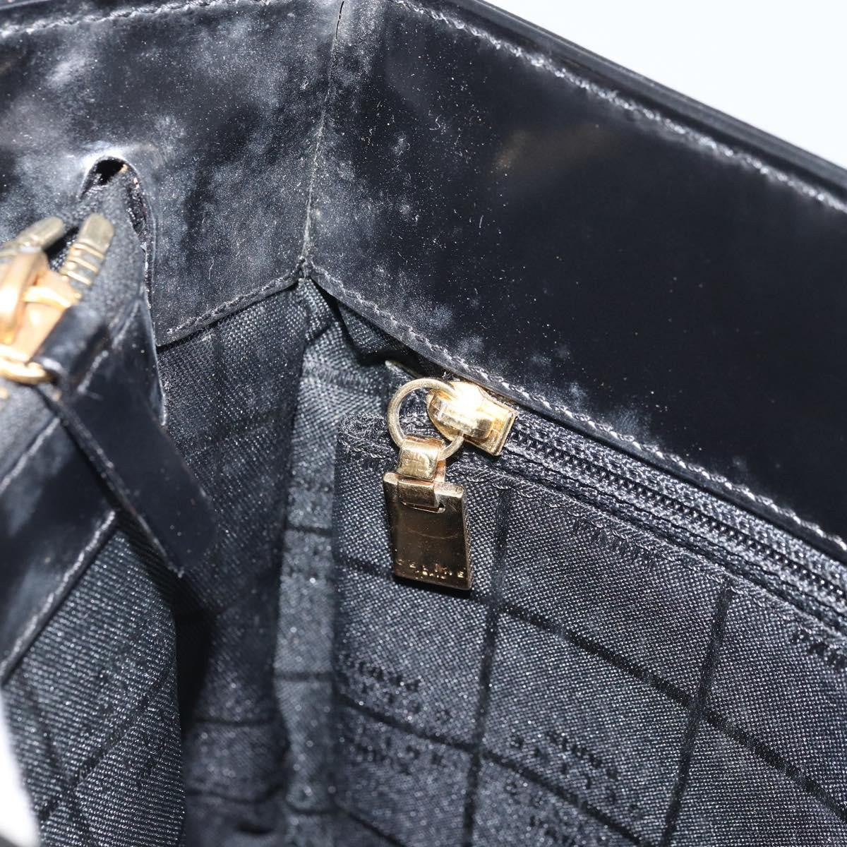 Celine Vintage Leather Black Leather Shoulder Bag Bag (Pre-Owned)