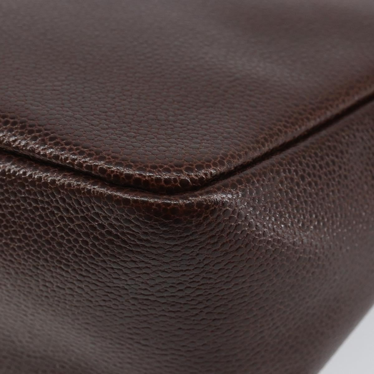 Givenchy Shoulder Leather Brown Leather Shoulder Bag Bag (Pre-Owned)