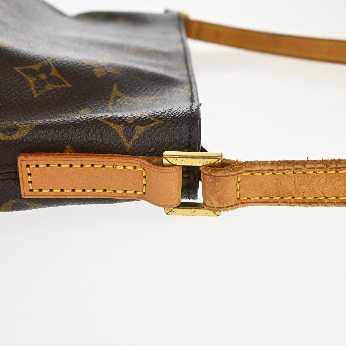 Louis Vuitton Trotteur Monogram Canvas Brown Canvas Shoulder Bag Bag (Pre-Owned)