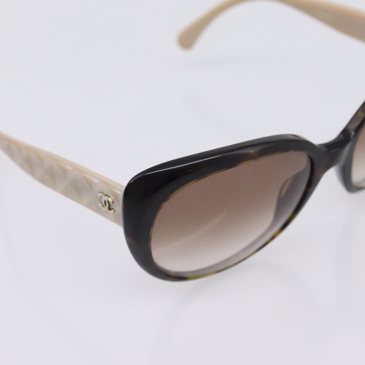 Chanel Logo Cc Plastic Black Plastic Sunglasse Accessory (Pre-Owned)