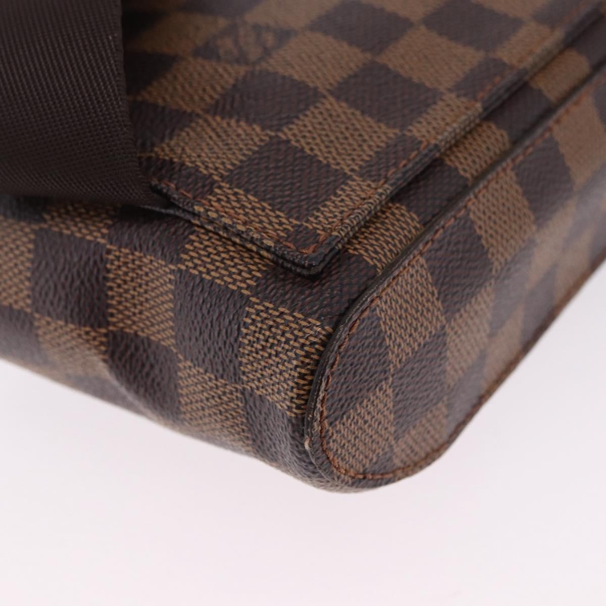 Louis Vuitton Geronimos Damier Brown Canvas Clutche & Pouche Bag (Pre-Owned)