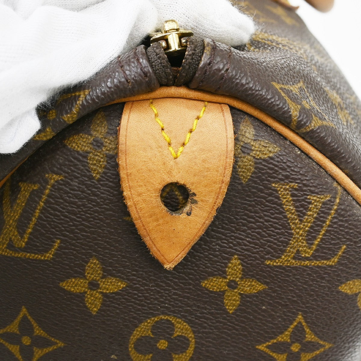 Louis Vuitton Speedy Monogram Canvas Brown Canvas Handbag (Pre-Owned)