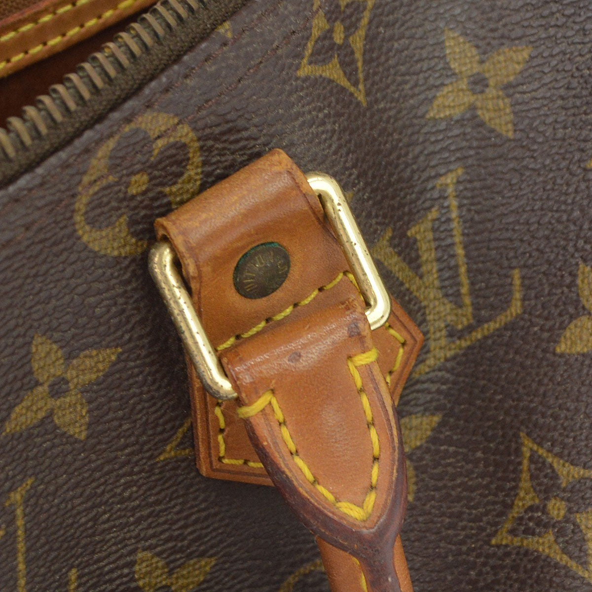 Louis Vuitton Speedy Monogram Canvas Brown Canvas Handbag (Pre-Owned)